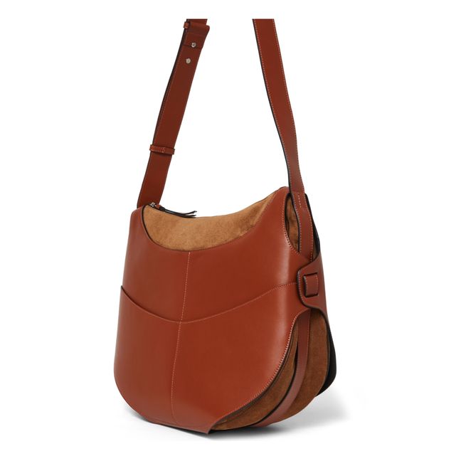 Sac Besace  | Cognac-Farbe