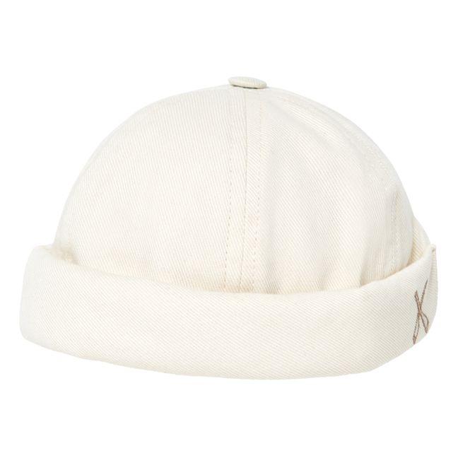 Miki Plain Docker Hat | Cremefarben