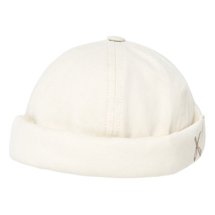Miki Plain Docker Hat | Crema- Imagen del producto n°1