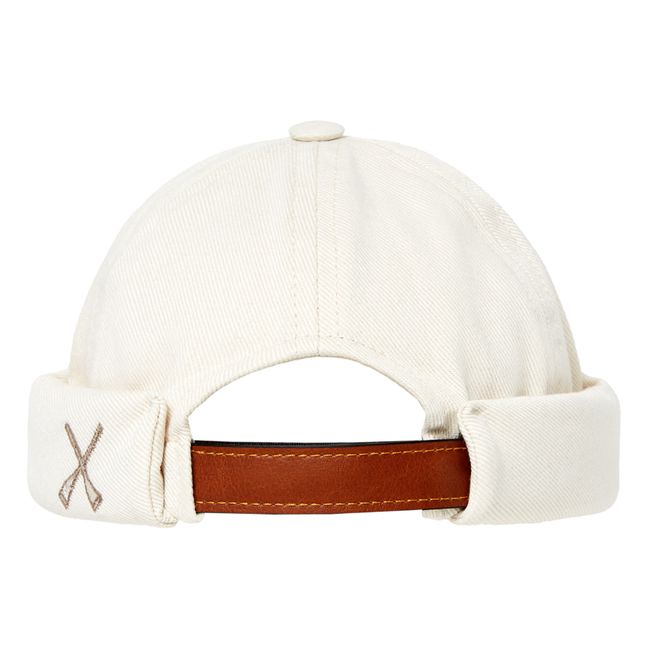 Miki Plain Docker Hat | Cremefarben
