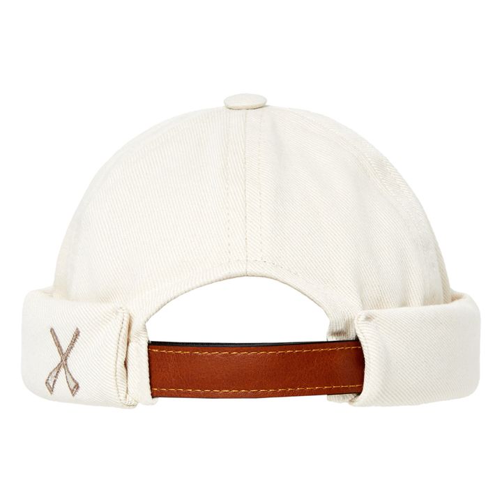 Miki Plain Docker Hat | Crema- Immagine del prodotto n°2
