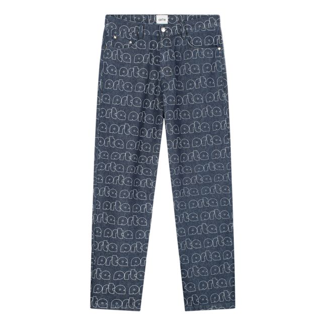 Paul Allover Logo Jeans | Vaquero Bruto