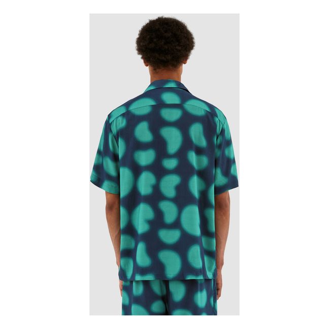 Scottie Printed Short Sleeved Shirt | Verde