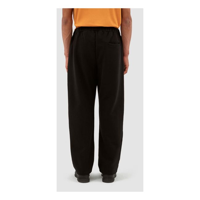 Tristian Side Logo Joggers  | Nero
