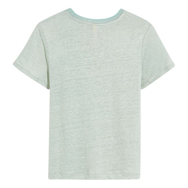 Mio Linen T-shirt | Salvia