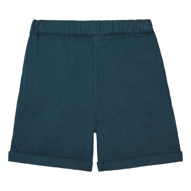 Short Gaze de Coton Ernest | Bleu marine