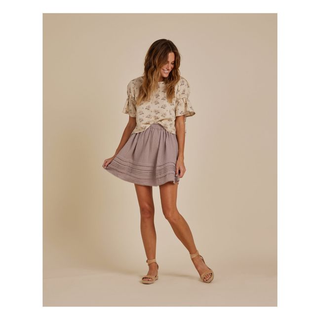 Francie Floral Print Blouse | Crudo