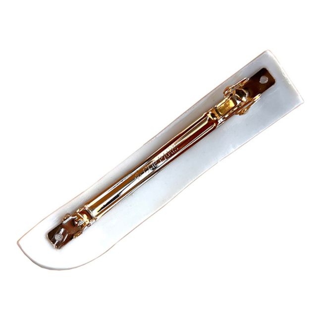 Barrette Porcelaine | Doré