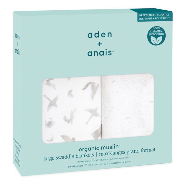 Maxi-langes Map The Stars - Set de 2 | Gris clair