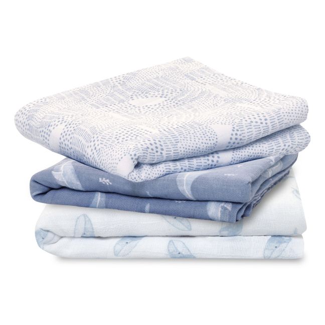 Musy langes Oceanic - Set de 3 | Bleu