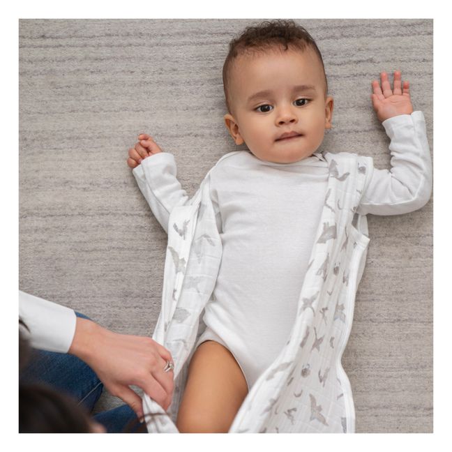Map The Stars light sleeping bag | Light grey