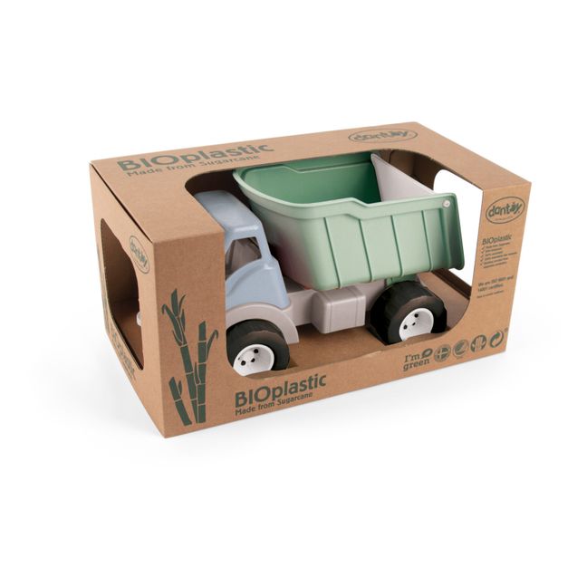 Lastwagen aus Biokunststoff | Grün