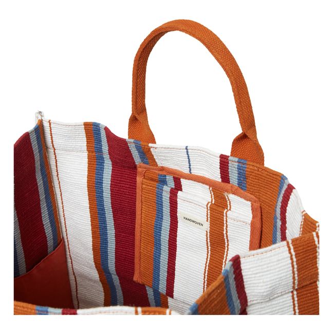 N°39 Cotton and Jute Shopping bag | Naranja