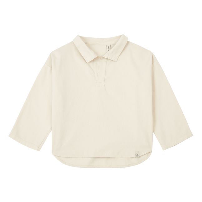 Willy Organic Cotton Blouse | Beige