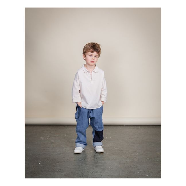 Willy Organic Cotton Blouse | Beige