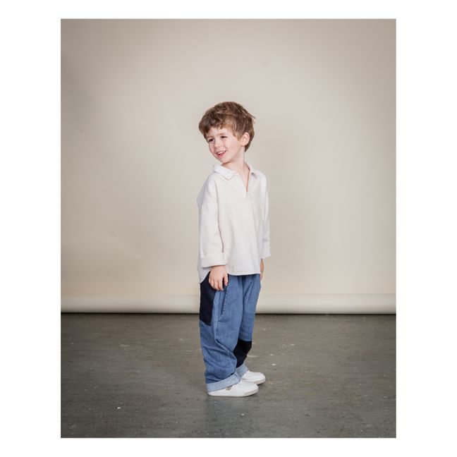 Willy Organic Cotton Blouse | Beige