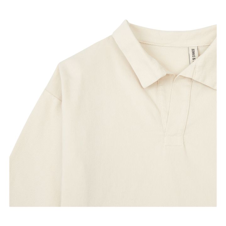 Blusa de algodón orgánico Willy | Beige- Imagen del producto n°5