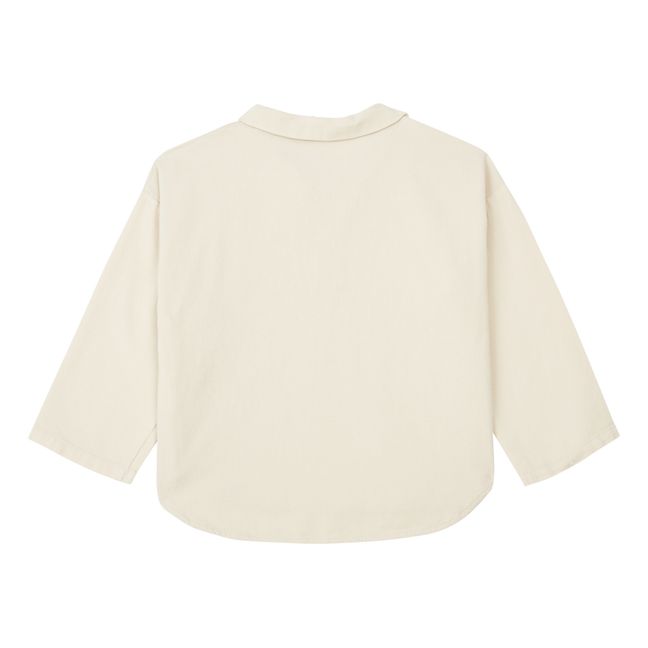 Blouse Willy Coton Bio | Beige