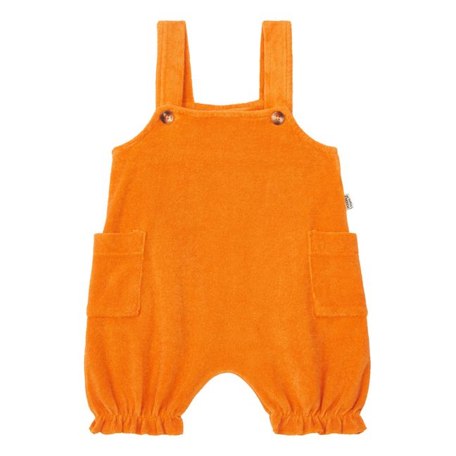 Cactus Terry Cloth Jumpsuit | Orange