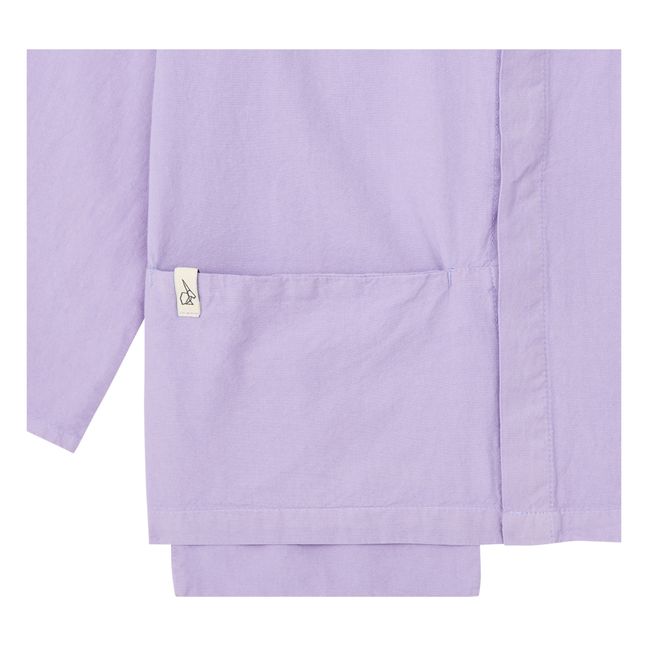 Chemise Gaspard Coton Bio | Lavande