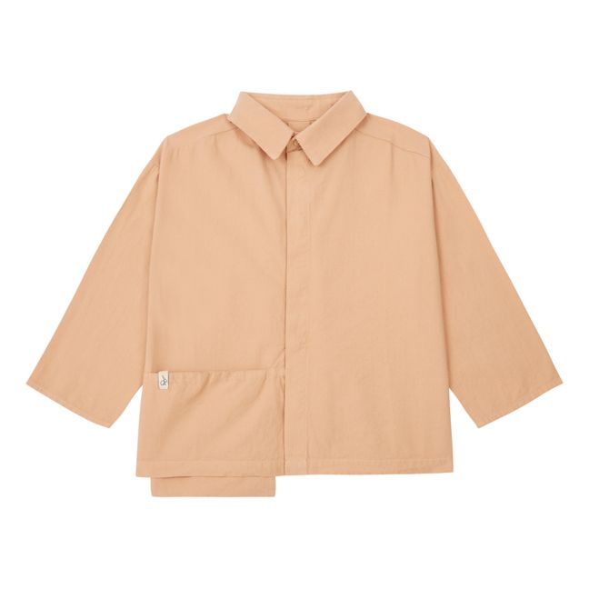 Chemise Gaspard Coton Bio | Korallenfarbe