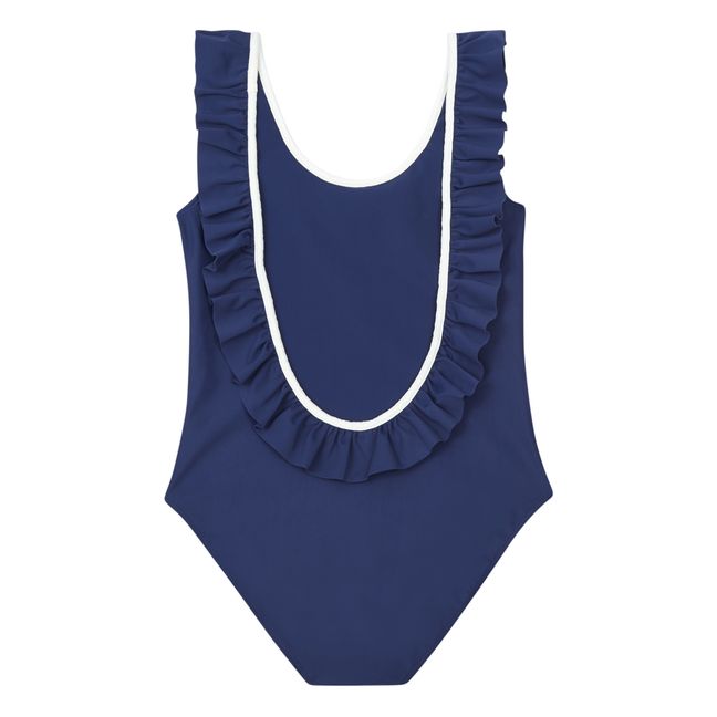 Arabella Recycled Polyamide One-piece Swimsuit | Navy blue