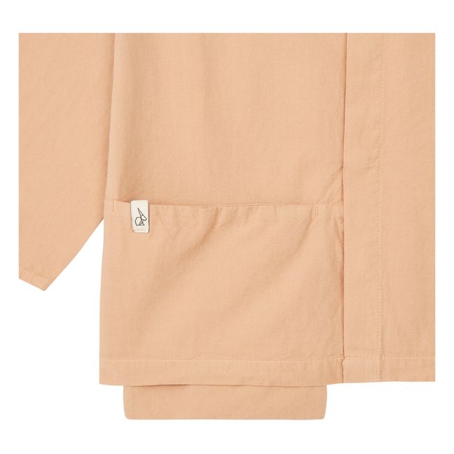 Chemise Gaspard Coton Bio | Saumon