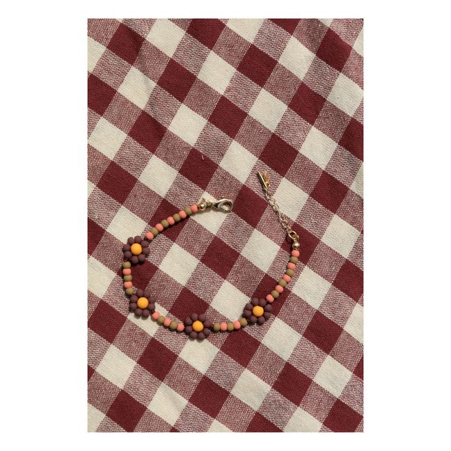 Daisy Bracelet | Marrón
