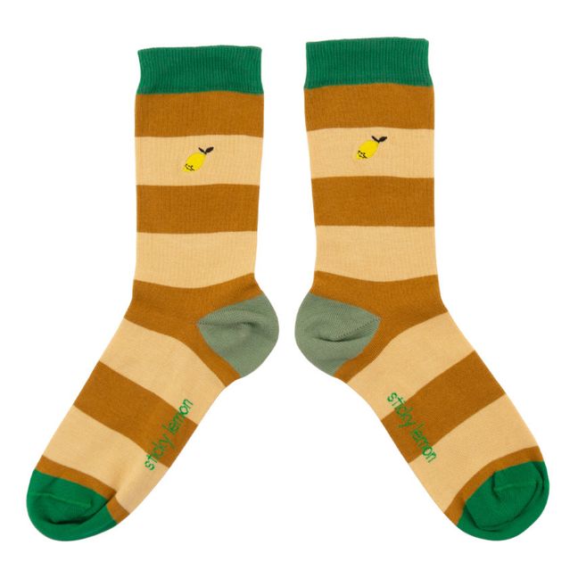 Chaussettes Meet Me in The Meadows | Light brown