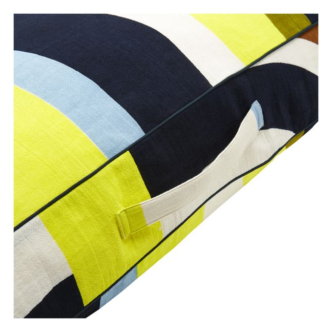 Supersonic Floor Cushion | Lemon yellow