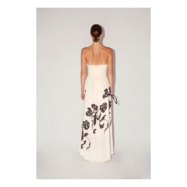 Robe Mayra Soie | Ecru
