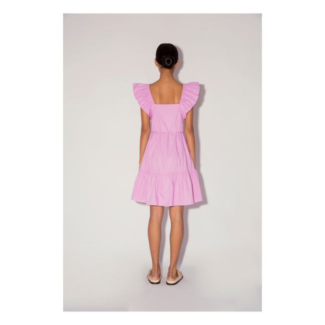 Aksu Cotton Poplin Dress | Lavendel