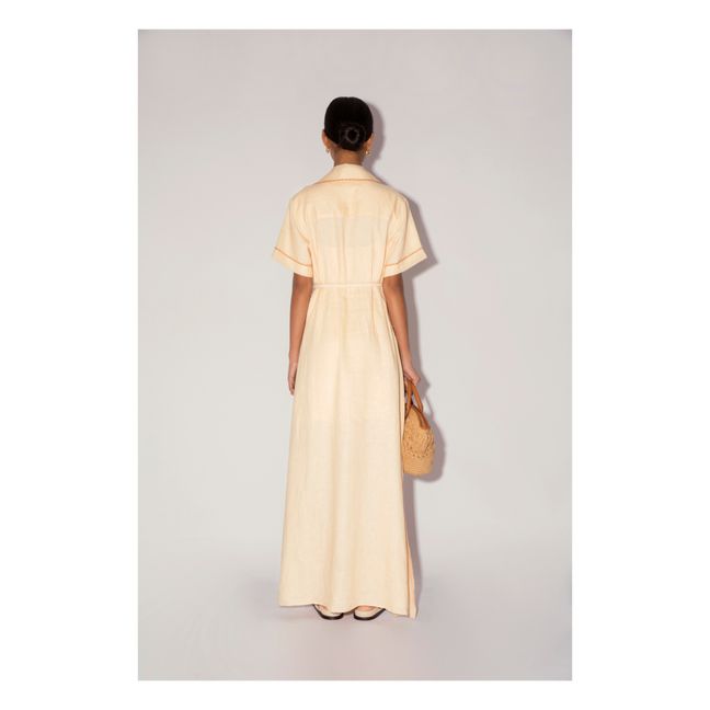 Celna Linen Dress | Sabbia