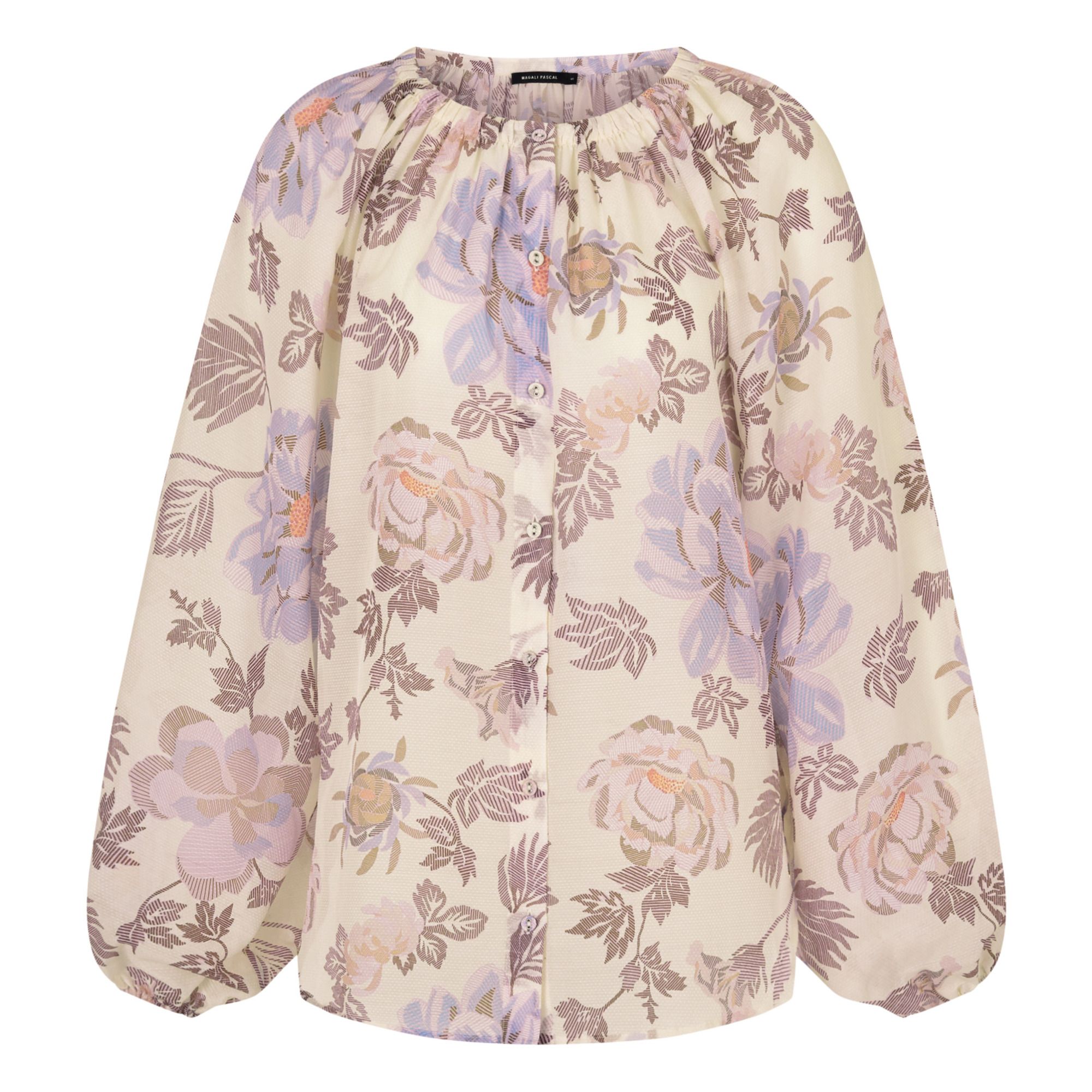 Magali Pascal - Mariana Cotton and Silk Blouse - Ecru | Smallable