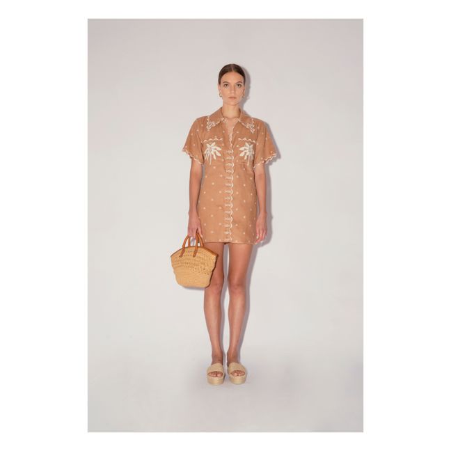 Robe Palmiere Lin | Amande