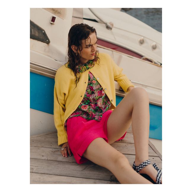 Duke Honeycomb Shorts | Fuscia