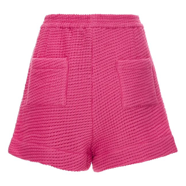 Duke Honeycomb Shorts | Fuscia