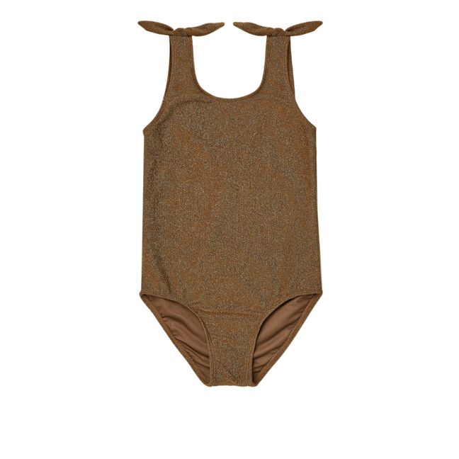 Plain Swimsuit | Brown
