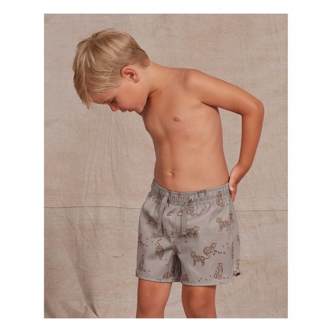 Badeshorts Tiger | Grau