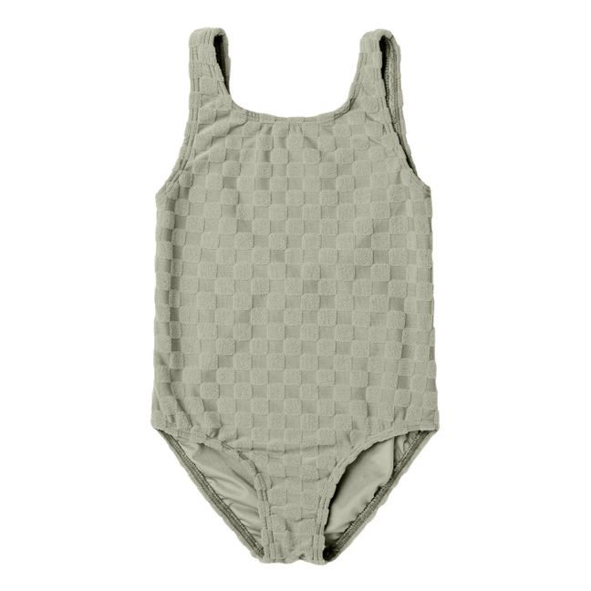Moxie Checked Swimsuit | Sage