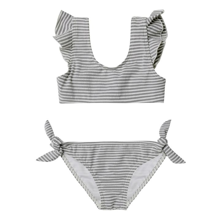 Striped Two-Piece Swimsuit | Gris- Imagen del producto n°0