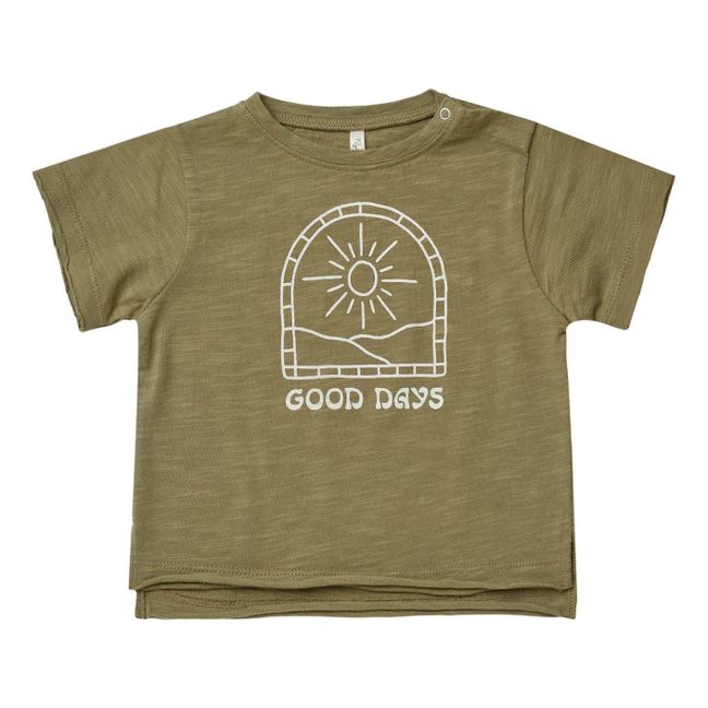 Good Days T-Shirt | Caqui oscuro
