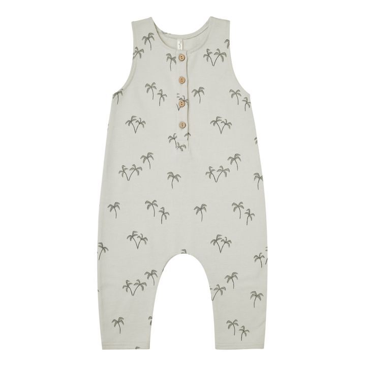 Palm Tree Jumpsuit | Hellgrau- Produktbild Nr. 0