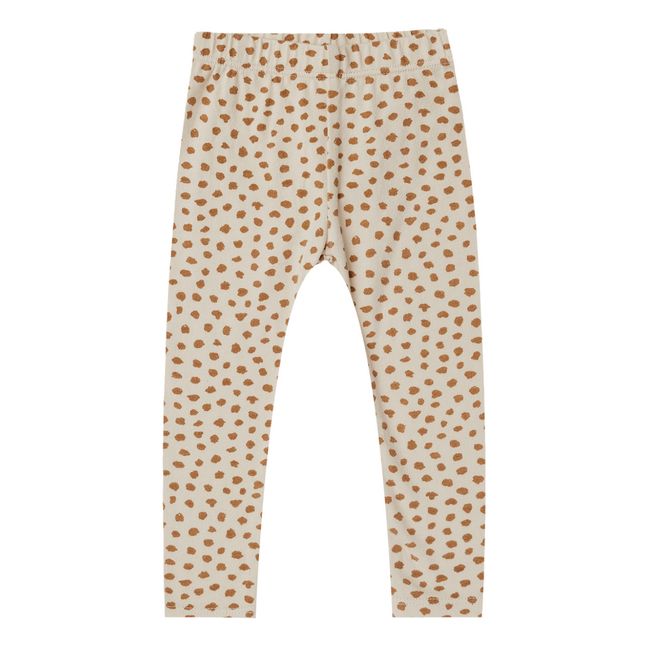 Legging à Pois | Beige