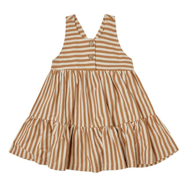 Robe Ruby Rayée | Camel