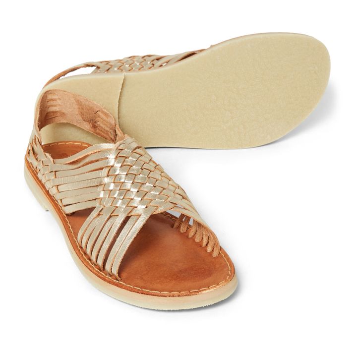 Mapache - Tehuacan Sandals - Champagne | Smallable