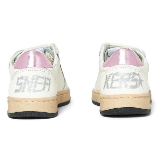Ballstar Glitter Velcro Sneakers | Rosa