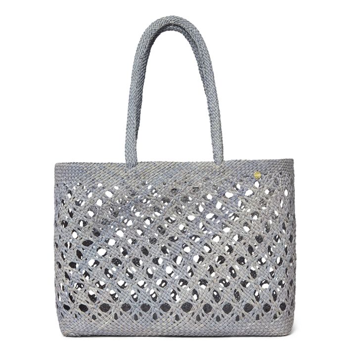 Syros Iraca Small Basket Bag | Gris- Imagen del producto n°0