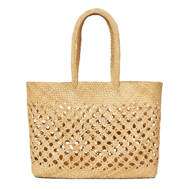 Syros Iraca Small Basket Bag | Gelb Stroh- Produktbild Nr. 0