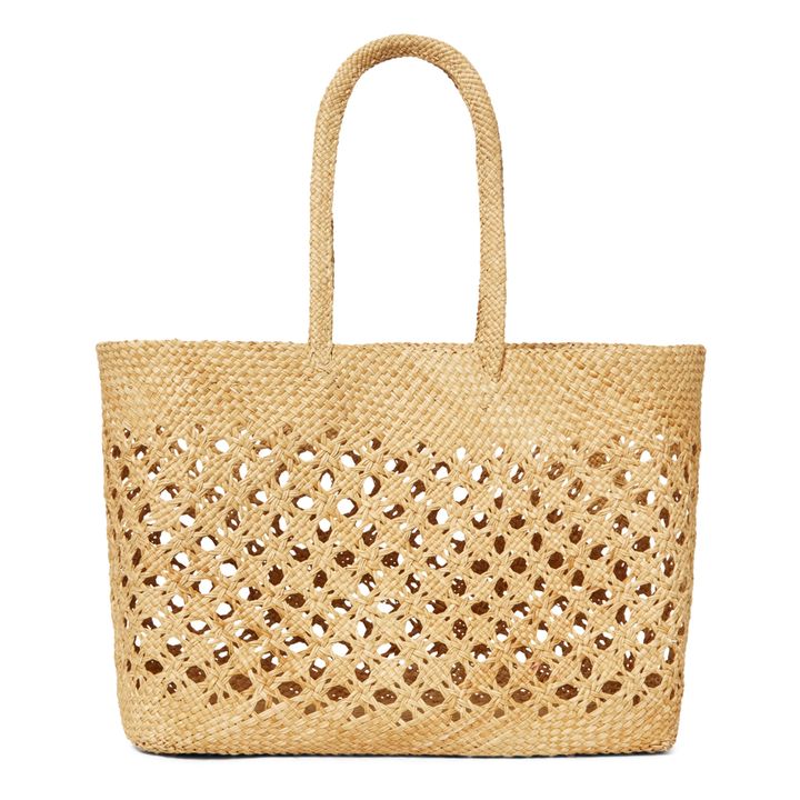 Syros Iraca Small Basket Bag | Gelb Stroh- Produktbild Nr. 2